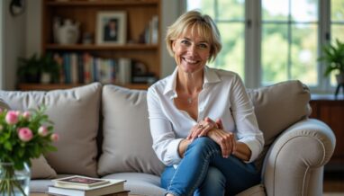 Caroline Roux : révélations sur son premier mariage, sa vie de couple et son univers familial